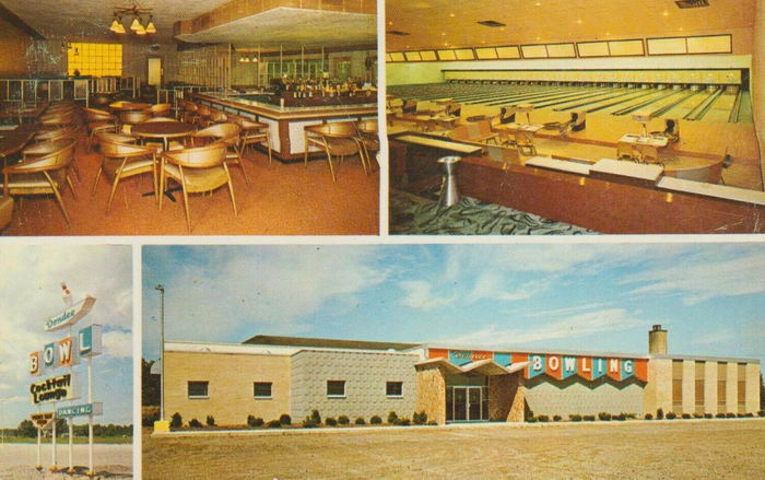Dondee Lanes - Old Postcard (newer photo)